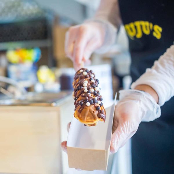 gaufre sucette chocolat