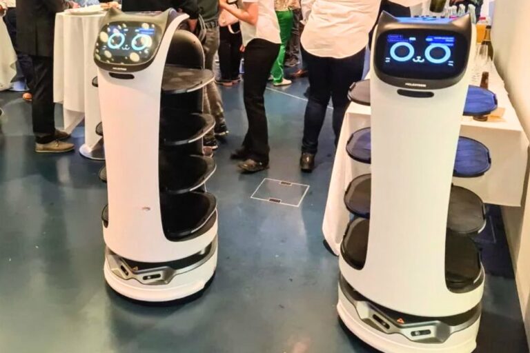 animation original robot sur salon professionnel