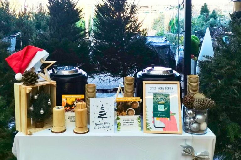 animation originale en jardinerie