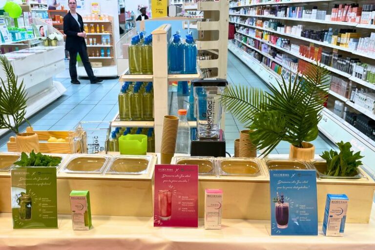 animation originale en pharmacie