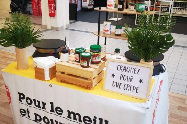 animations crepes en magasin