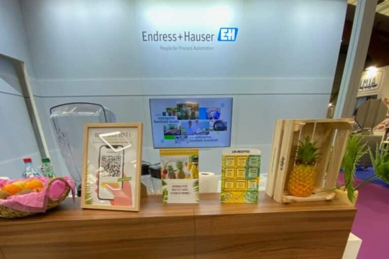Animation Client - Etude de cas Salon - Endress